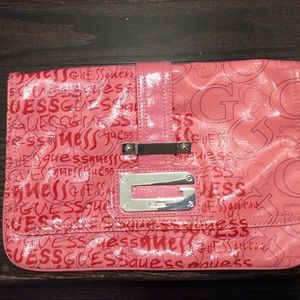 GUESS pink purse